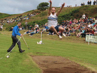Record Breaking Long Jump