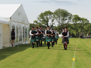 Tobermory High School Pipe Band