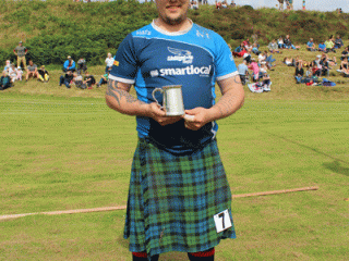 James Campbell won the Douglas MacNeilage memorial trophy