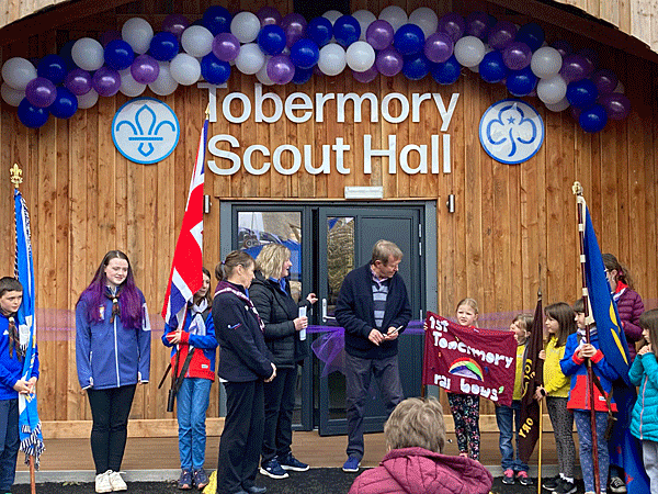 Scout Hall Opening Ceremony